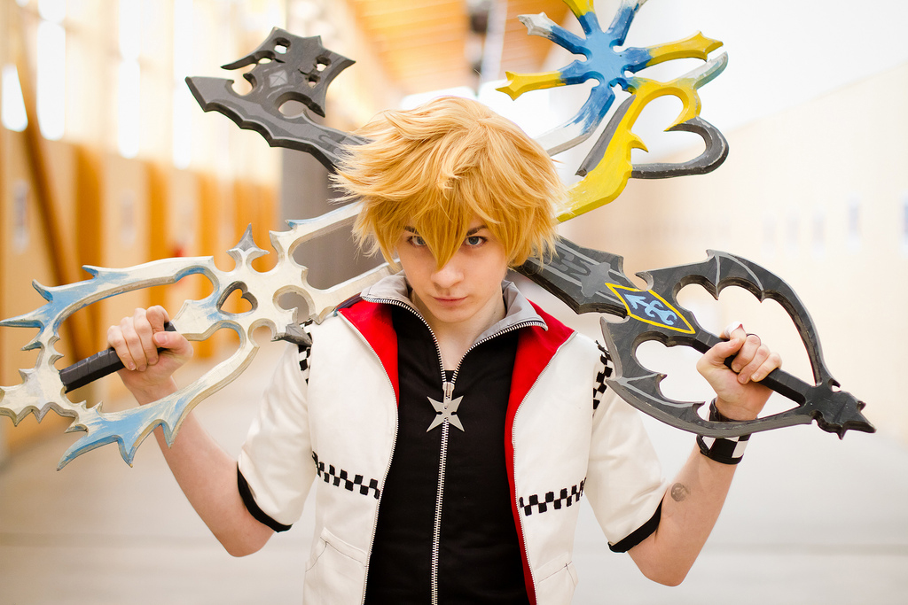 Kingdom Hearts Roxas ii Crossdresser Crossplay